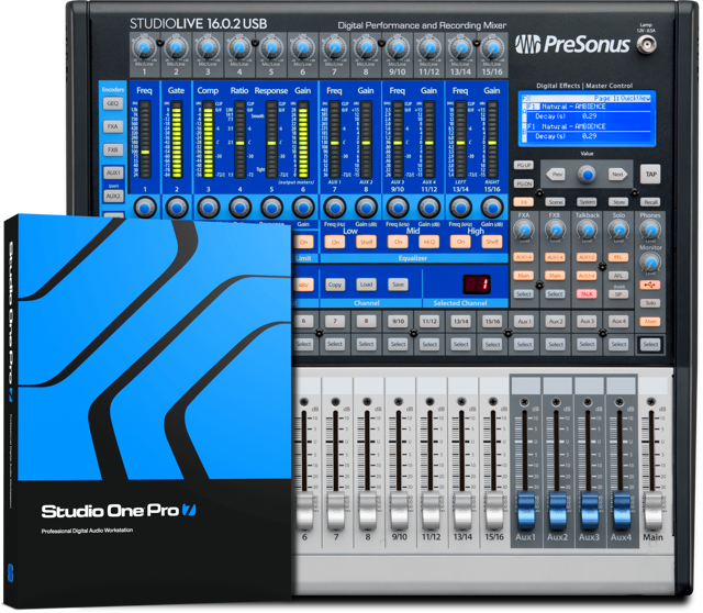 StudioLive® Classic 16.0.2 USB Digital Console Mixer