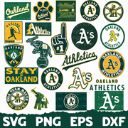 Oakland Athletics bundle, Oakland Athletics Logo svg, Oakland Athletics png, Cricut Oakland Athletics, Oakland Athletics