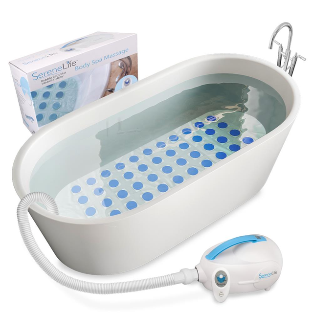 Bubble Bath Mat Body Spa Massage With Warm Air