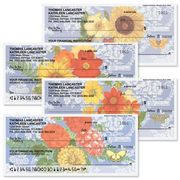 Sunflower Chambray Personal Checks