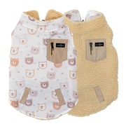 Unbearably Cute Reversible Teddy Vest