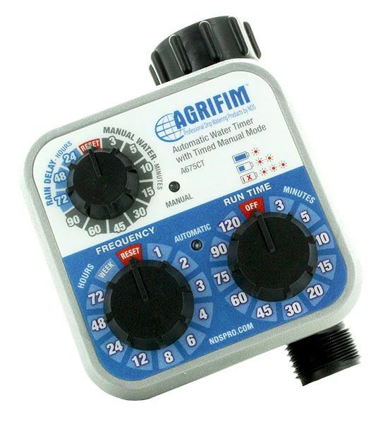 NDS 3 Dial Battery Operated Hose End Timer | A675CT