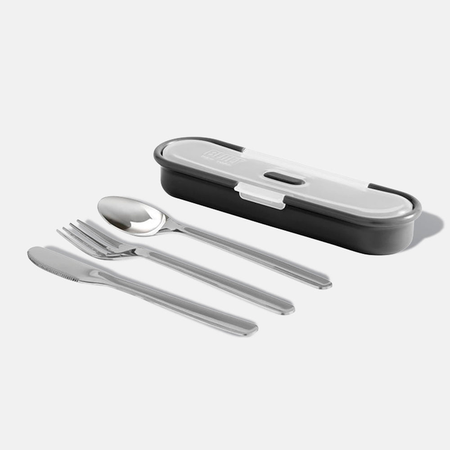 Gourmet Stainless Steel Utensils and Case