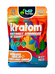 Green Hulk | Yellow Kong Mit Therapy Kratom Extract 10ct