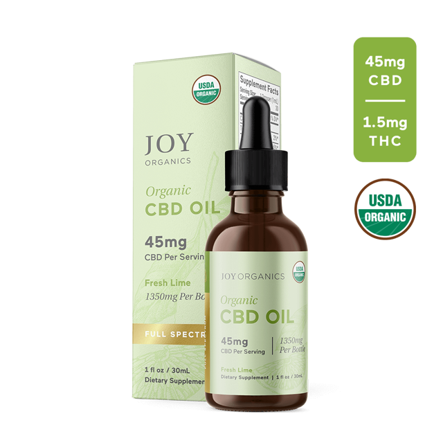 Organic Full Spectrum CBD Tincture (Fresh Lime)