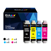 Brother LC61 LC65 Compatible Ink Cartridge (20 Pack)