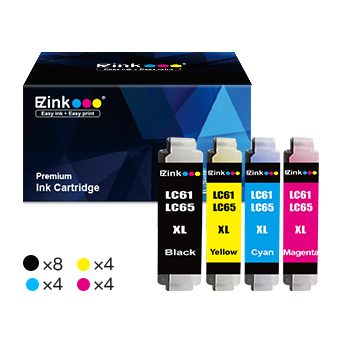 Brother LC61 LC65 Compatible Ink Cartridge (20 Pack)