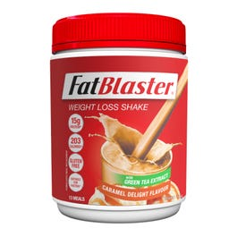FatBlaster Weight Loss Shake Double Caramel Delight 430g (13 meals)