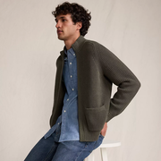 Men's Long Sleeve Drifter Full Zip Cardigan Sweater