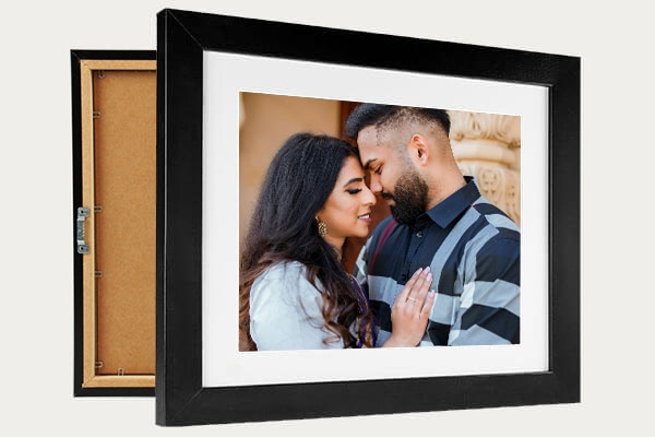 16x24 Framed Print, Black Frame