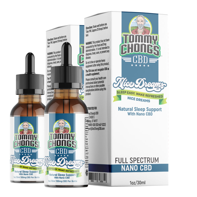 Tommy Chong's Nice Dreams Sleep Tincture 2-Pack