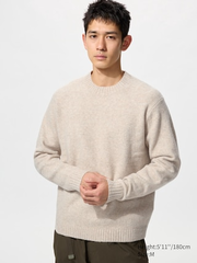 SOUFFLÉ YARN CREW NECK SWEATER
