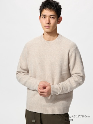 SOUFFLÉ YARN CREW NECK SWEATER