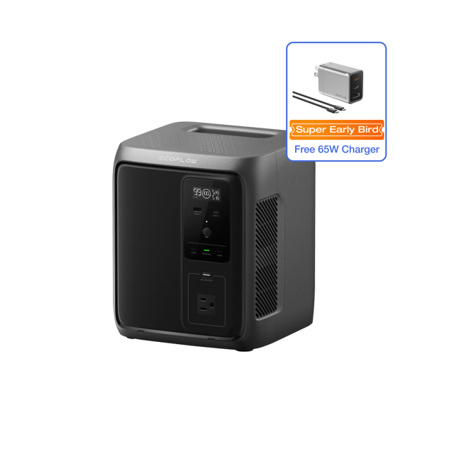 EcoFlow DELTA 3 1000 Air (10ms UPS) Portable Power Station