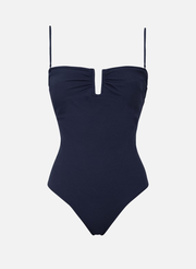 Maillot de bain une pièce  - | Bleu