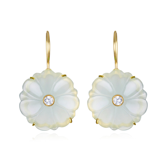Magnolia Earring - Sage