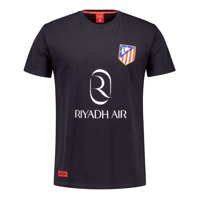 Camiseta Negra Riyadh Air
