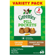 GREENIES Capsule Pill Pockets Variety Pack