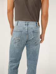 Eddie Relaxed Fit Slim Straight Leg Luxe Heritage Jeans