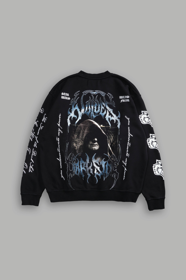 Rule The Galaxy London Crewneck in Black