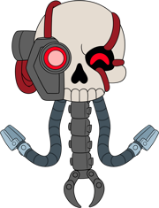 Servo Skull Shoulder Rider (6in)