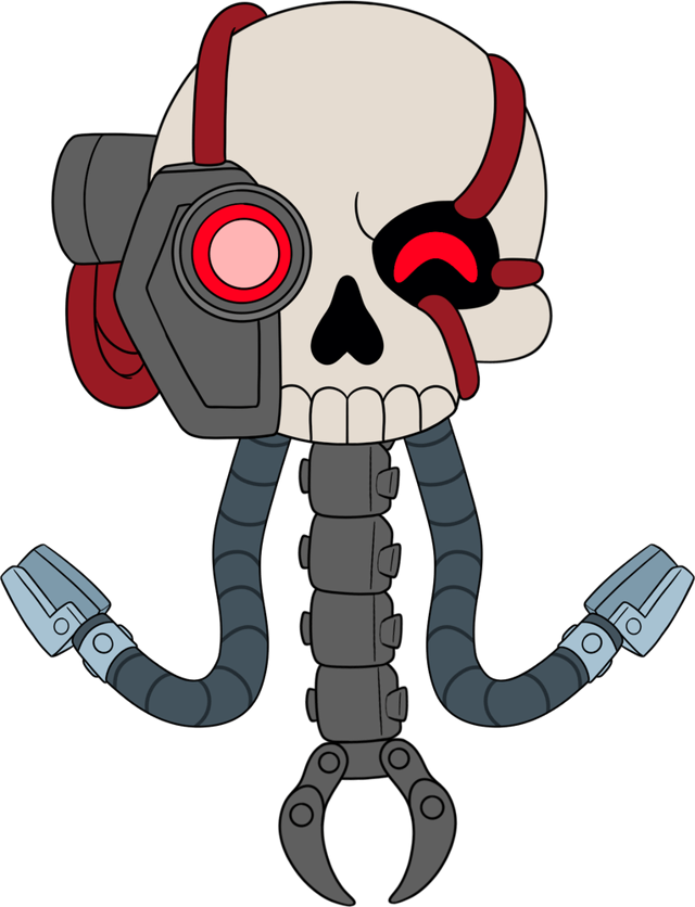 Servo Skull Shoulder Rider (6in)