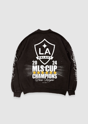 LA Galaxy MLS Champions Crewneck // Black (Pre-Order)