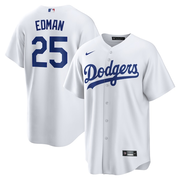 Men's Los Angeles Dodgers Tommy Edman Nike White Home Replica Jersey