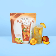 Peach Fusion Protein Iced Tea