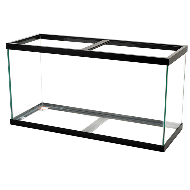 Aqueon Standard Glass Rectangle Aquarium Silicone Black 90 SD-3