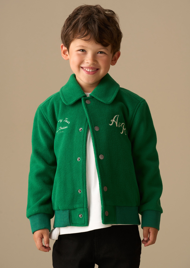 Austin Graphic Varsity Jacket