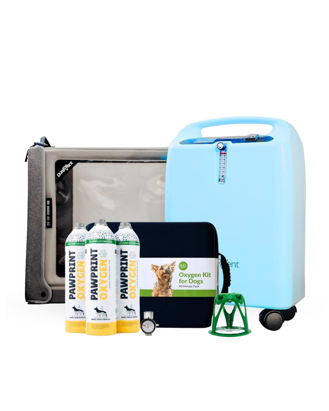 Extended & Rescue Oxygen Therapy Bundle for Small Pets – Complete Respiratory Support