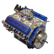 CISON Small-block 44CC 1/6 Scale Water-Cooled OHV 4-Stroke V8 Gas Engine Internal Combustion Engine - Build Your Own V8 Engine that Works