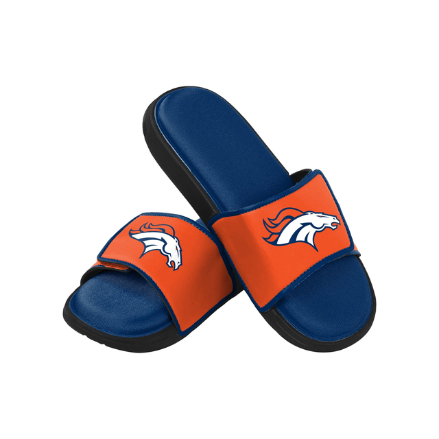 Denver Broncos NFL Mens Foam Sport Slide Sandals