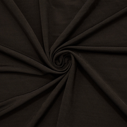 Brown Rayon Solid Stretch Spandex Activewear Knit Fabric