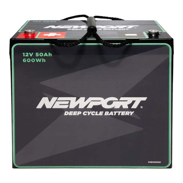 Newport 12V 50Ah Deep Cycle Marine Battery