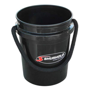 World's Best Rope Handle Bucket (5G Black)