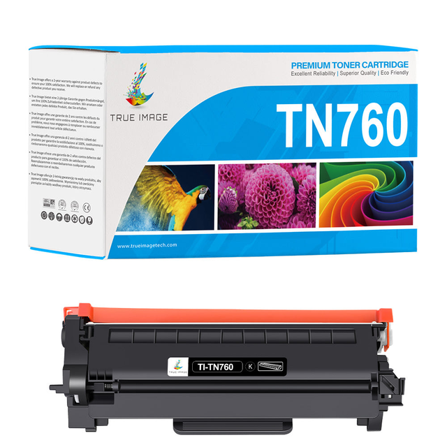 Compatible Brother TN-760 High-Yield Toner Cartridge - TN760