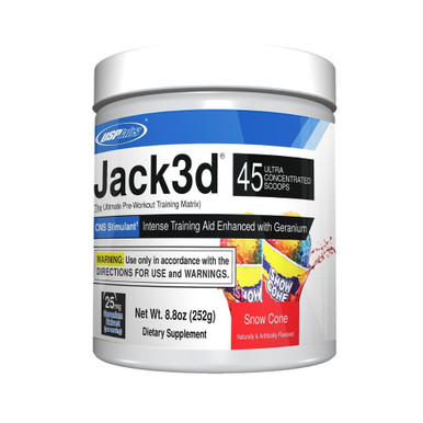 Jack3d Pre-Workout 45 Servings by USPLabs