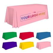 Promotional 6' LazerLine 3-Sided Throw Full-Color Front Only