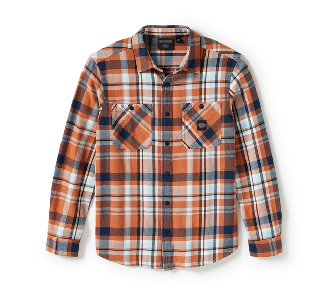 Eagle Plaid Long Sleeve Shirt