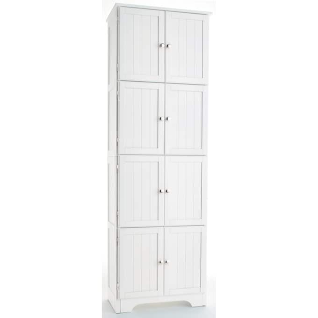 Westwick Tall Wooden Cabinet with 8 Doors