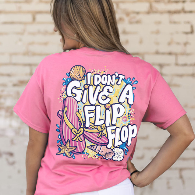 Girlie Girl Originals Give a Flip Flop T-Shirt