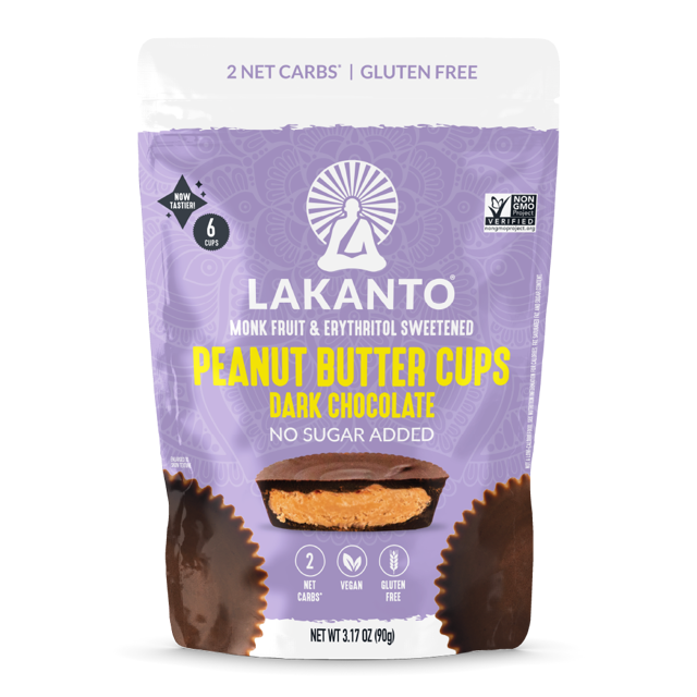 New Creamier Dark Chocolate Peanut Butter Cups