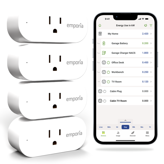 Emporia Energy Monitoring Smart Plug