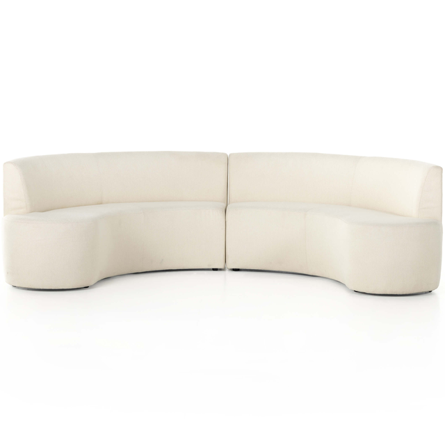 Sanda Dining Banquette, Kerby Ivory