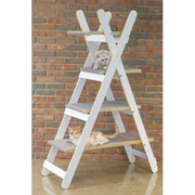 Triangle Ladder Step Modern Folding Cat Tree with Platforms - TOY0091720110