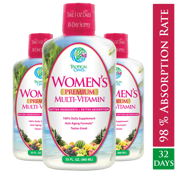 Women's Premium Liquid Multivitamin, Superfood, & Herbal Blend -- 32 fl oz, 32 serv.