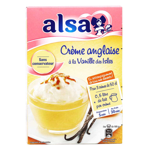 Alsa - Creme Anglaise (Custard Sauce) Mix, 300g (10.6oz)