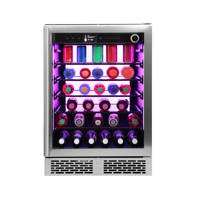 Vinotemp Vinoglow 151-Can Single-Zone Beverage Center